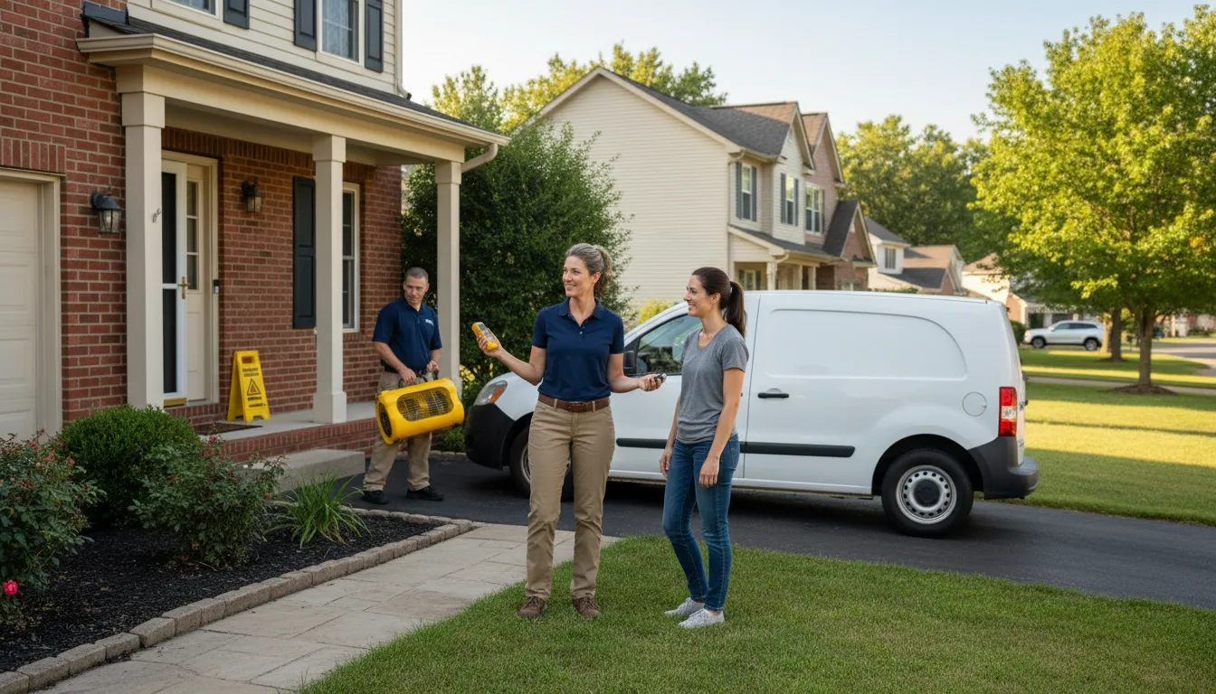 Water restoration image for Emergency Water Damage Restoration in Novi, MI